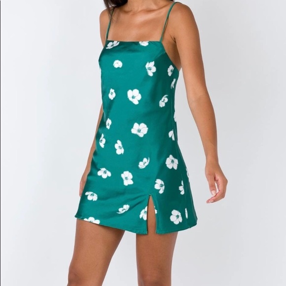 Princess Polly Ultra Mini Dress Green 